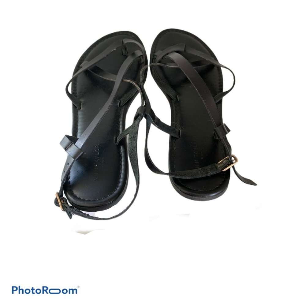 Black Strappy Sandals
